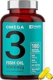 Senza glutine, senza latticini e non OGM - Prodotto utilizzando solo i migliori ingredienti, il nostro olio di pesce omega 3 è privo di glutine, latticini e lattosio senza riempitivi o leganti.Solo ingredienti naturali che creano integratori di alta qualità.