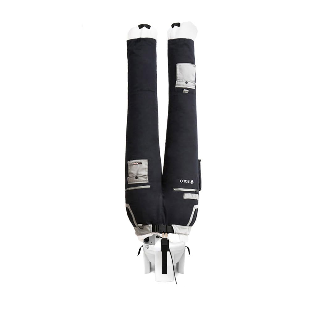 Bügelpuppe Basis mit Höhenverstellung und Rädern trocknet und bügelt automatisch Hosen, Jeans, kurze Hosen, militärische Hosen mit warmer Luft 2 Programme Garantie 5 Jahre Energieklasse A ++ SA08 INOX