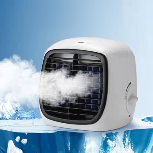 Climatiseur portable USB avec ventilateur réglable trois vitesses