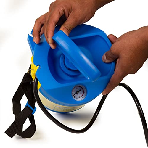 Image of Pad Corp By Padgilwar Corporation Angelo High Pressure Spray Pump 5 Liter Tank Capacity with Pressure Gauge