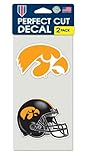 WinCraft Iowa Hawkeyes Set of 2 Die Cut Decals