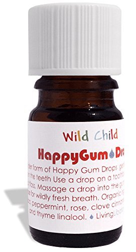 Living Libations - Organic Wild Child Happy Gum Drops| Natural, Plant-Based, Clean Beauty (.5 oz | 15 ml)