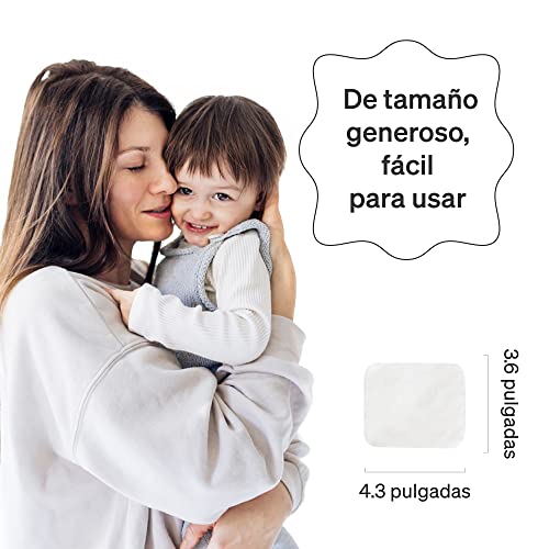 Miniatura 7 de Baby Cotton Pads By Love Noobs, Almohadillas De Algodón Para Bebé - Toallitas Naturales Desechables, Pack Of 60