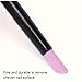 2Pcs Quartz Nail Sanding Stone Pen, Manual Cuticle Remover Tool for Smoothing Nail Polish Application and Removal, Professional Nail Care