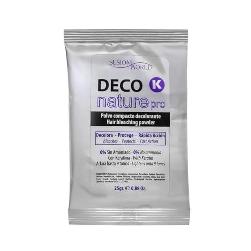 DECO NATURE PRO 0% Sin Amoniaco con Keratina y Argán sobre 25gr.