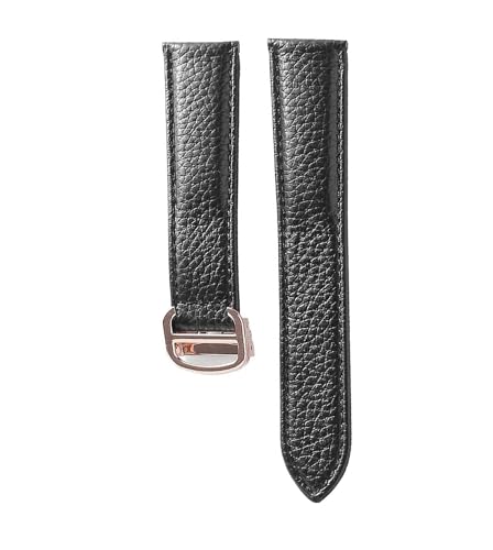 Bracelet Cuir Authentique pour Montre Homme, Idéal pour le Style Casual Chic