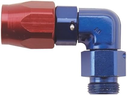 Fragola -10AN x 90 Degree Hose End x 3/4 NPT - Black