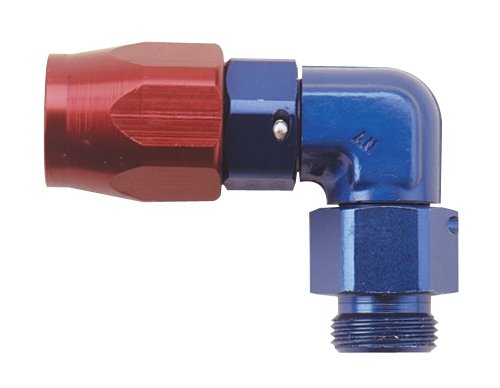 Fragola Performance Systems 199013-BL #12 X 90 Hose End X 1/2 Mpt Black