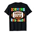 Back To School Kicking Off 2nd Grade Football Kids T-Shirt