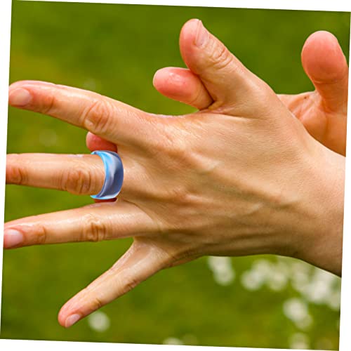 Anillos deportivos de silicona para fitness hombre miniatura 5