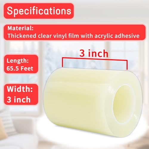 Image of Window Sealing Tape, Window AC Insulation Tape,No Residue,3 Inch x 65 FT