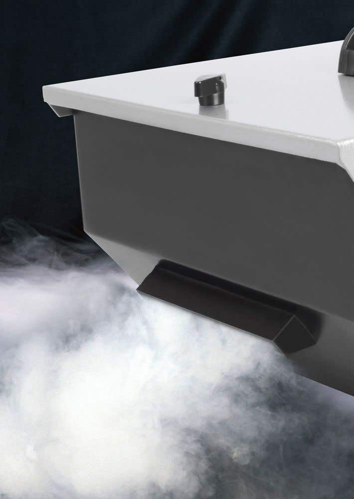 BeamZ ICE1200 MKII Bodennebelmaschine - Low Fog Machine, 1200 Watt Bodennebler, Rauchmaschine, Boden Nebelmaschine für Hochzeiten, Konzerte, Bühnenveranstaltungen und Partys