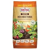 Substral Naturen Hochbeeterde Bio & torffrei 50L für Gemüse & Kräuter