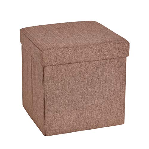 Slashome 13.8 Inches Storage Ottoman Cube cover