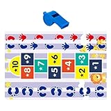 Hop and Count Rug - Colorful Jumping Play Mat with Numbers for Children, Early Learning Nursery Carpet | Toddler hopscotchs Rug for Boys Age 3-5, Fun Activity Floor Mat for Daycare, Classroom, Bedroom - Image 9