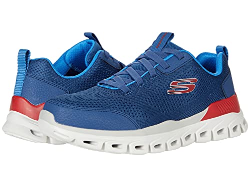 Image of Skechers Mens Glide-Step Navy /Blue Casual Shoes - 7 UK (232135-NVBL)