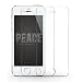 TOPVISION iPhone SE / 5S / 5C / 5 Screen Protector, Crystal Clear [Rounded Edge Tempered Glass] Protective Film - 2PACK
