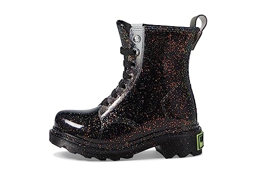 Western Chief Girl's Combat PVC Boot (Toddler/Little Kid) Black 7 Toddler M3