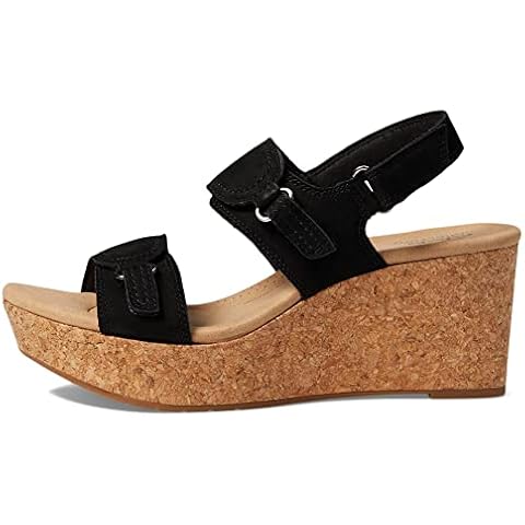 Clarks Sandalias de cuña Rose Lane para mujer Cover