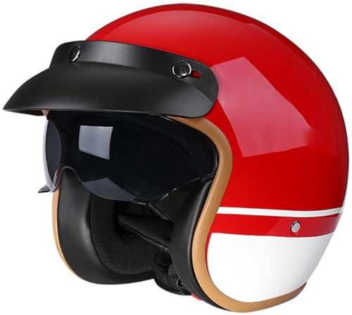Molteplici usi: i caschi da moto sono adatti ad adulti, sia uomini che donne. Perfetti per biciclette, motociclette, cruiser, auto da corsa, elicotteri, ciclomotori, scooter, moto da turismo e altri usi.