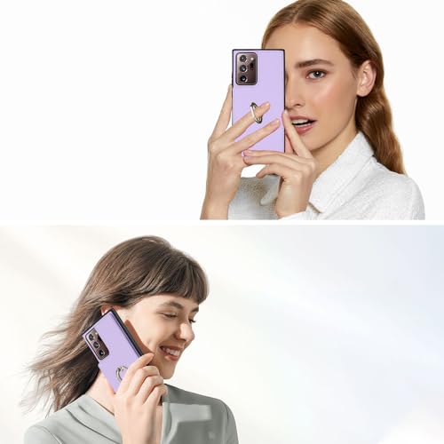 Image of for Samsung Galaxy Note 20 Ultra 5G Case with Card Holder,Galaxy Note 20 Ultra 5G Case Wallet for Women,Credit Card Holder,Ring Stand,Phone Wallet Cases 6.9 inch(Purple)