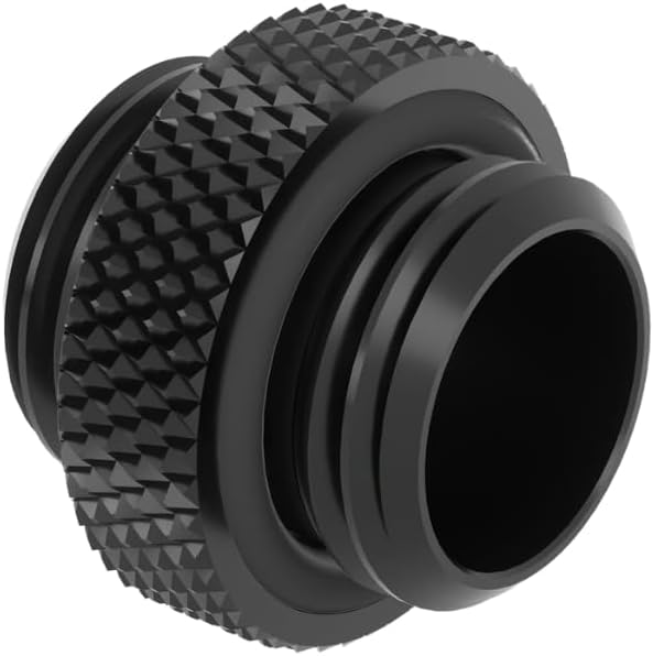 Miniatura 2 de dracaena.io Paquete de 6 unidades de rosca G14 pulgadas, mini extensor macho a macho con junta tórica de apriete, accesorio de compresión de cobre