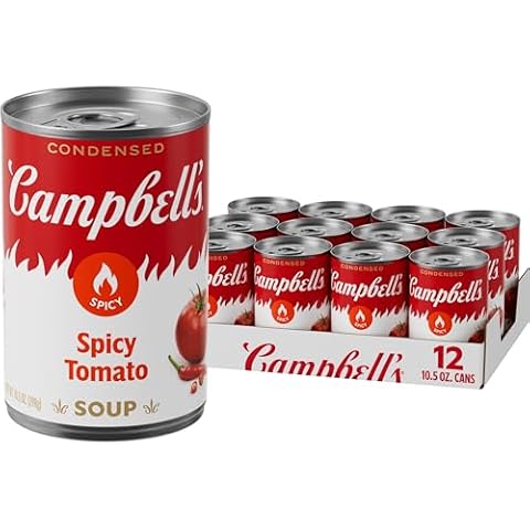 Campbell's Spicy Tomato Soup, 12-Pack Cover