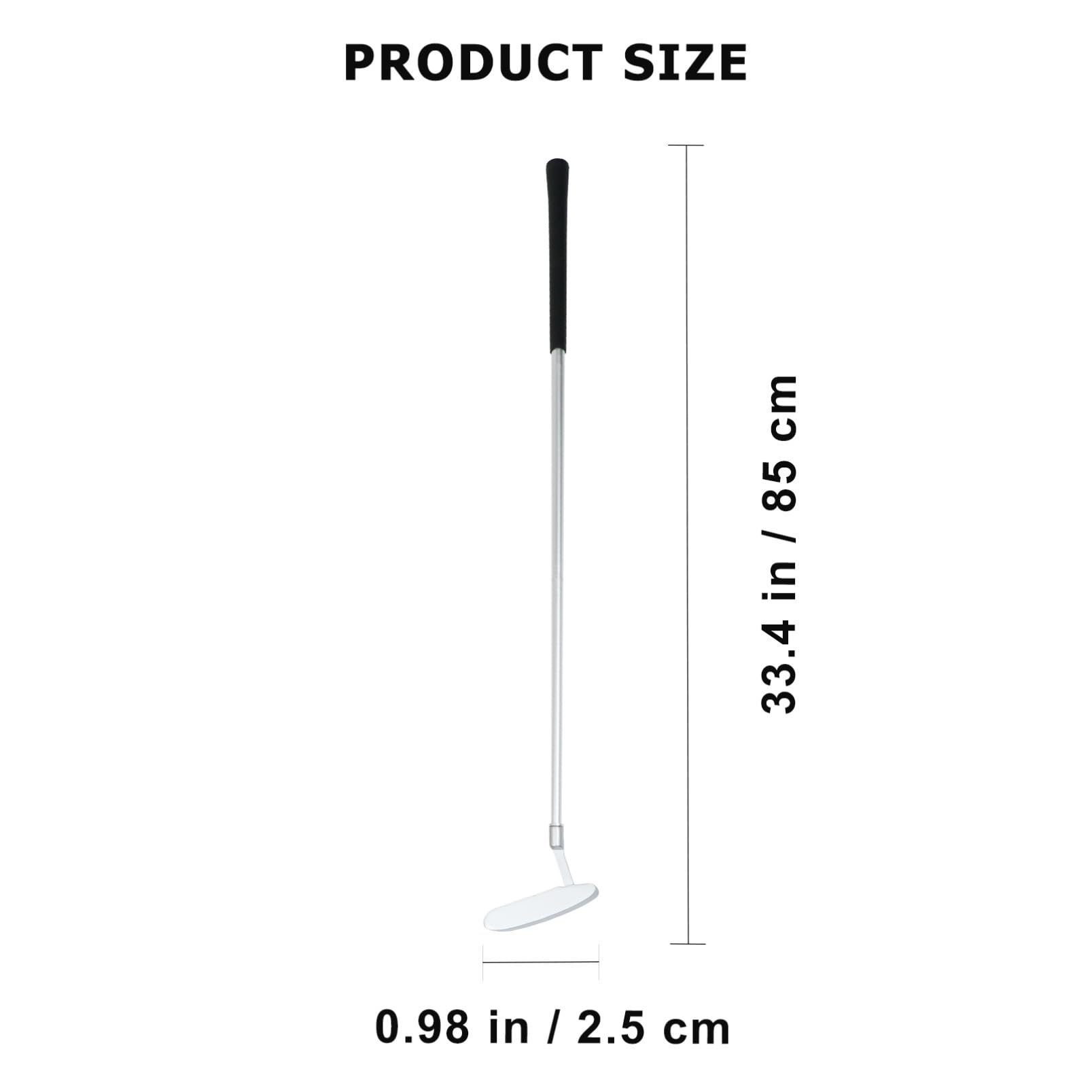 SUPVOX Putter da Golf Giunti Asta in Staccabile per Allenamento Indoor e Outdoor Attrezzatura Pratica per Principianti e Appassionati