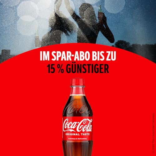 Coca-Cola Classic - pure Erfrischung mit unverwechselbarem Coke-Geschmack in stylischem Kultdesign - Einweg Flasche (12 x 500 ml) 4