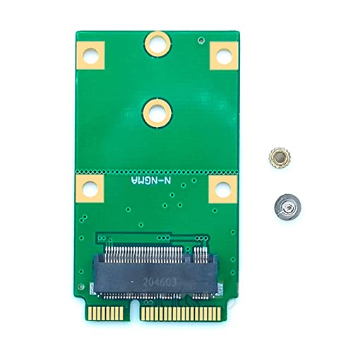 Mllepjdh MSATA to for M.2 NGFF Adapters Convert Card NGFF for M.2 SATA-Bus SSD B for Key to MSATA Male for M.2 Adapter for Msata Ssd to M.2 Ngff Adapter Card