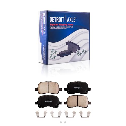 Image of Detroit Axle - Front Brake Kit for 1998-2002 Chevrolet Prizm Toyota Corolla