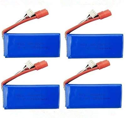 4pcs 7.4V 2500mah 25C Lipo Batteria per Syma X8C X8W X8G X8HC X8HG X8HW Telecomando Quadcopter Drone