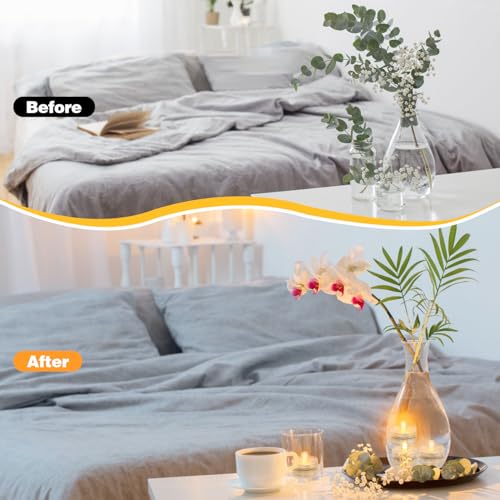 Koaby QSD01 12/24/48 Pack Submersible Led Lights, Waterproof Tea Lights Flameless Submersible Lights thumb #3