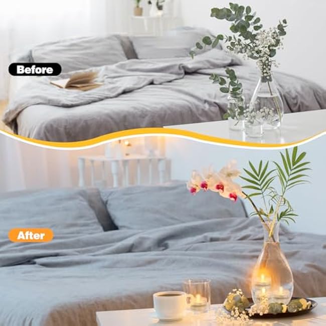 KOABY Submersible LED Lights 24 Pack Warm White Light