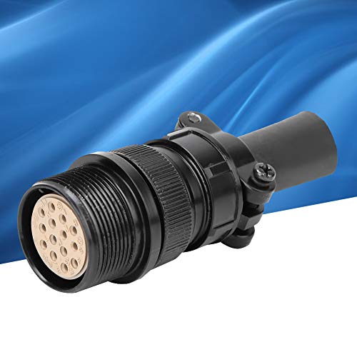 136960/152369 14 pinos soquete de aviação montado plugue fêmea adequado para soldador de térmico