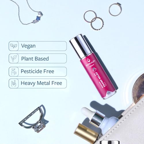 Image of SAVIKALPA Shunyata Period Cramp Relief Roll-On 10ml | Fast-Acting Natural Essential Oil Blend for Menstrual Pain, Relief from Cramps & Lower Abdomen Discomfort |Premium Menstrual Cramp Relief Solution | Travel-Friendly