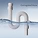 Produktbild Tutoy 40mm Durchmesser Flexible Steckverbinder Schlauch Schlauch Stretch Wasser Rohr Für Bad Becken Drainer Toilette