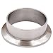 DERNORD Stainless Steel 304 Sanitary Fitting, Long Weld Clamp Ferrule Fits Tri Clamp 2