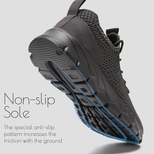 Image of ZGPWZWL Mens Running Shoes Fashion Sneakers Tennis Walking Casual Athletic Lightweight Breathable Workout Gym Comfortable Shoes