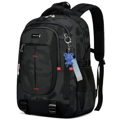 ZHIDOBO schoolbags for Middle school and high school student，high...