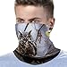 VTCTOASY Owl on A Branch Neck Gaiter Personalized Soft Windproof Face Covers Cozy Winter Neck Warmer Gator Scarfs Multipurpose Fashion Breathable Bandana Face Mask Scarf for Adult