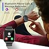 ASWEE Smart Watch for Men Women, Fitness Watch with Intelligent Reminders and Phone Calls, Activity Trackers with Heart Rate Sleep Monitor, 1.85" Touch Screen Pedometer for Android iOS #3