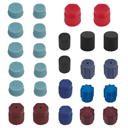 GGAA 26PCS R12 R134a AC Caps Kit, Universal Car Air