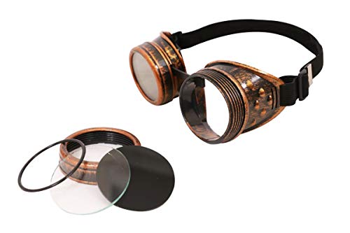 Steampunk Top Hat Satin Top Hat with Bronze Goggles – Adults Gothic Fancy Dress Victorian Hat Accessory steampunk buy now online Steampunk Top Hat Satin Top Hat with Bronze Goggles – Adults Gothic Fancy Dress Victorian Hat Accessory steampunk buy now online