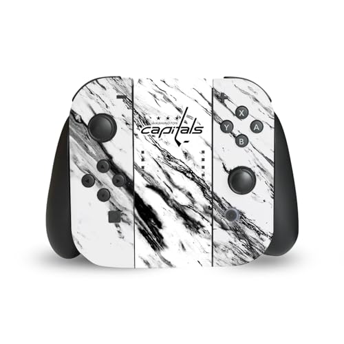 Washington Capitals skin vinyle premium pour Nintendo Switch édition marbre Head Case Designs