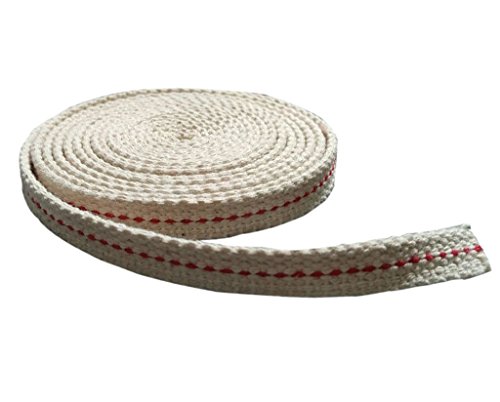 Mecha de algodón plana para lámpara de aceite