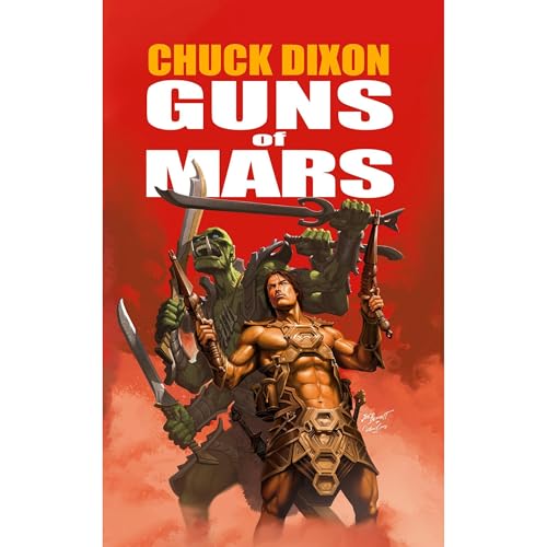 Guns of Mars Audiolibro Por Chuck Dixon arte de portada