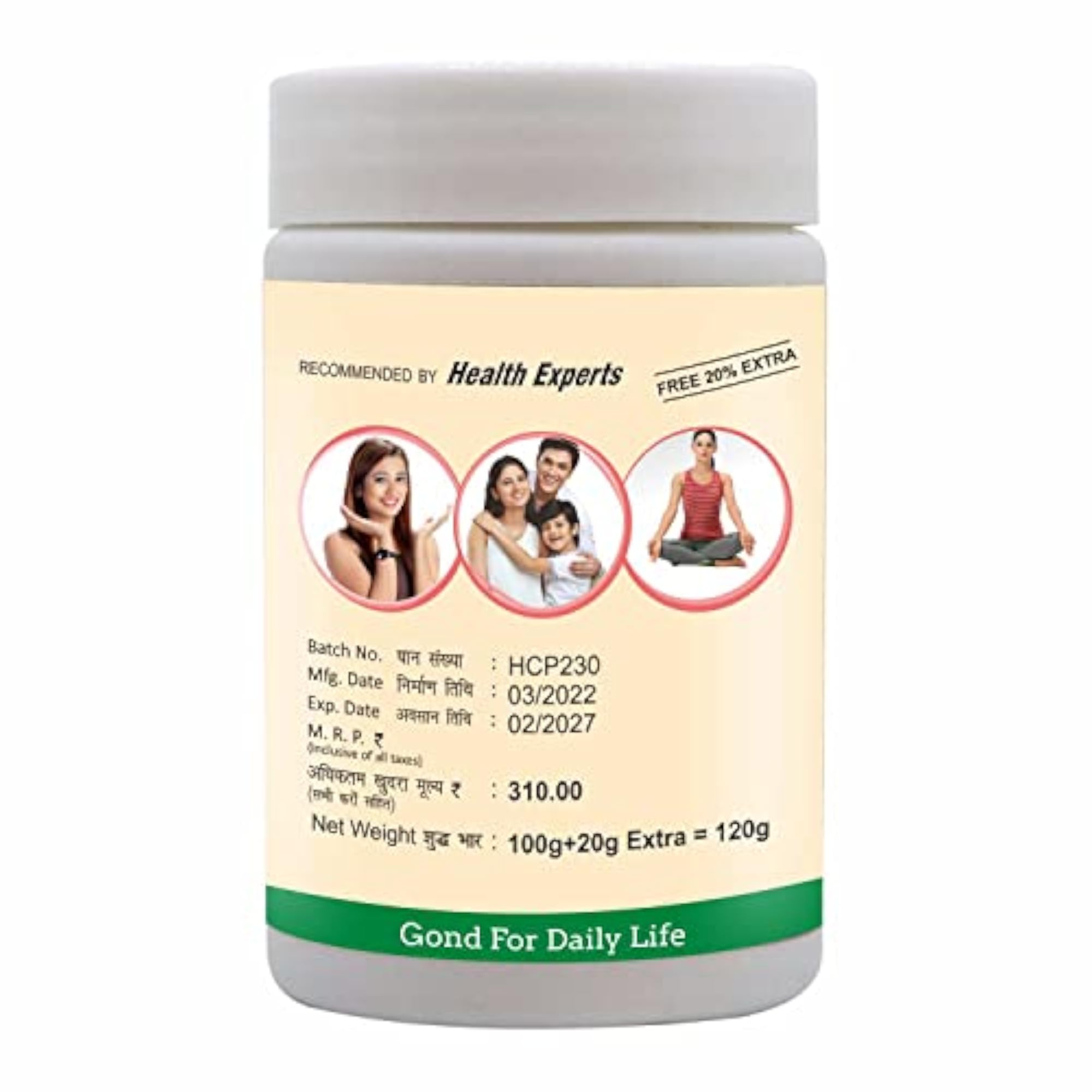 Health Choice Gond Moringa, 120g (Pack of 5)