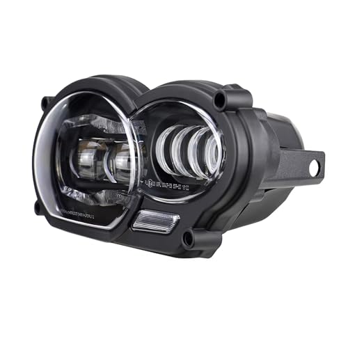 Faro LED Moto Motor Bike 2018 Faro LED Per BMW R1200GS R 1200 GS ADV R1200GS LC 2004 2005 2006-2010 2011 2012 (Fit Radiatore Olio) Fari Anteriori Moto