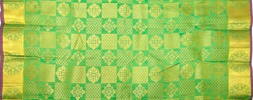 Image of VFCollections Women's Kanchipuram Silk Saree With Blouse Piece